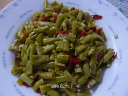 Homemade sour beans