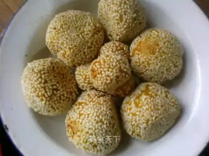 Cheese pumpkin ball