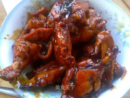 Coke chicken wings