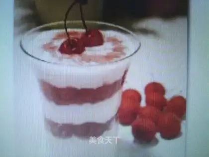Cherry sour cream