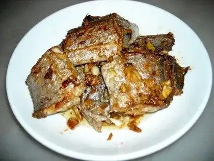 Red-fried fish