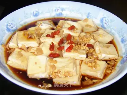 Dry bean tofu