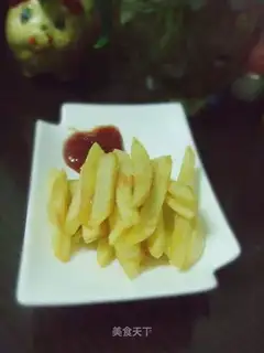 Homemade Kentucky fries