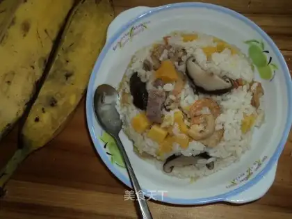 Potato shrimp rice