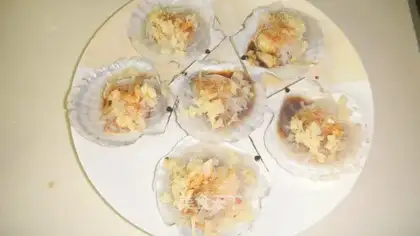 Garlic fan floss