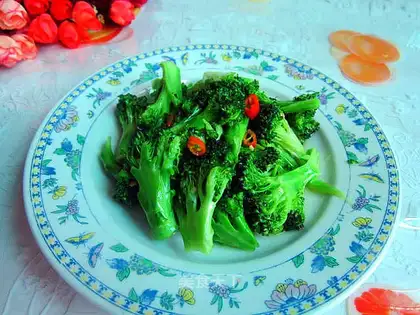 Clear the broccoli