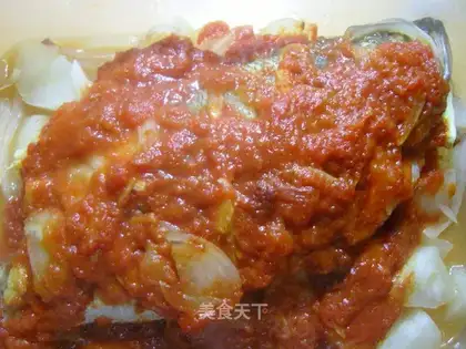 Thai sauce steamed ace