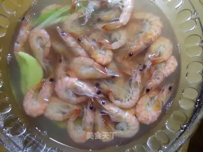 Salmon shrimp
