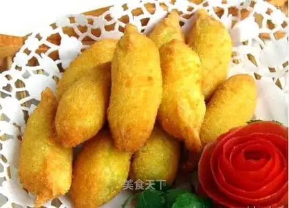 A soft-fry banana