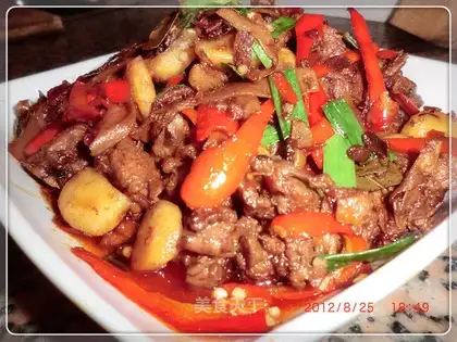 Chestnut ginger duck
