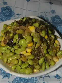 Snowcracker corn fried beans