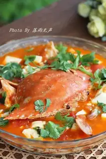 Tomato tofu crab