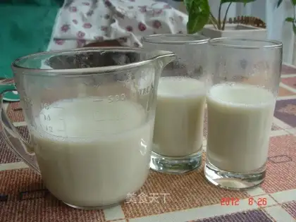 It's soya soy