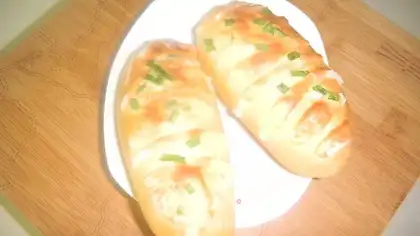 Cheese onion bread