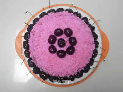 Strawberry chocolate cake
