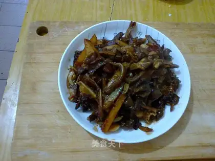Fried potato fries