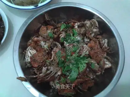 Delicious spicy crabs
