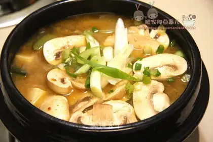 Korean sauce soup
