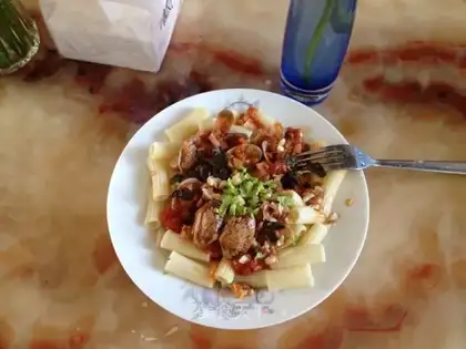 Seafood pasta
