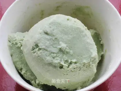 Tea ice cream