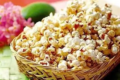 Homemade popcorn