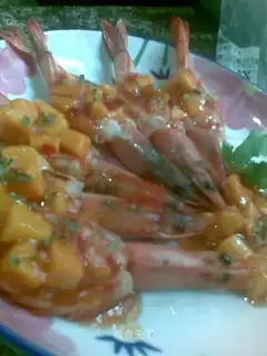 Thai mango shrimp