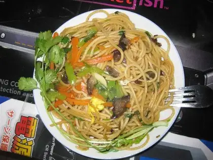Fried pasta