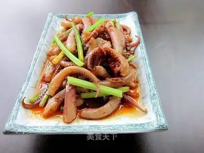 Spicy squid