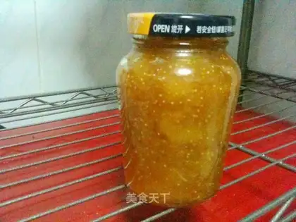 Frozen jam