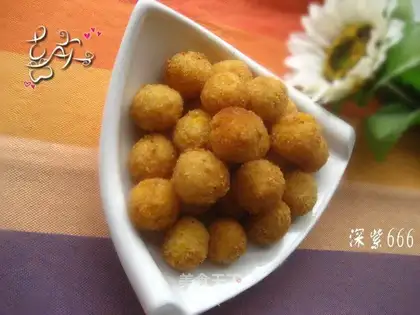 sweet potato corn meatballs