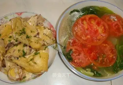 Eat two chickens