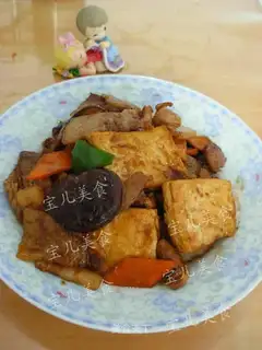 Mushroom tofu