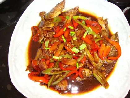 Marinated mandarin fish