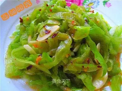 Iced bitter gourd