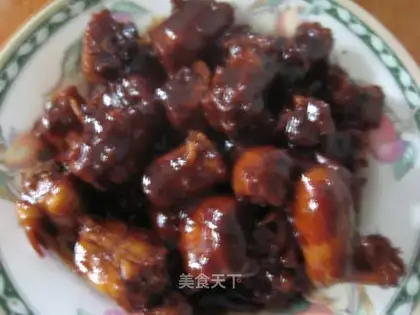 Spicy sauce chicken neck