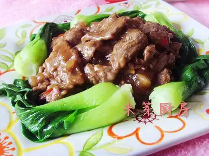 Home version of beef with oyster sauce
