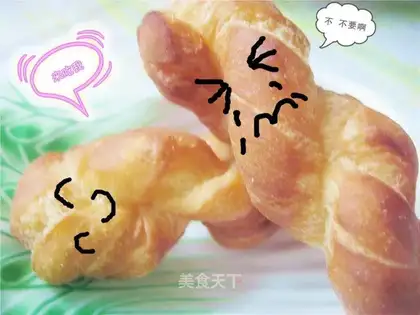 Crispy dough twists