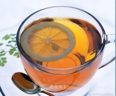 Lemon honey black tea