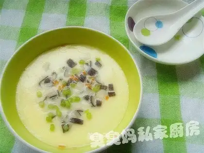 shrimp egg custard