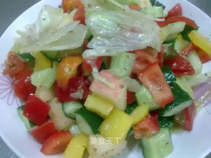 Fruit and vegetable salad