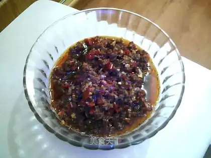 Pork chili sauce