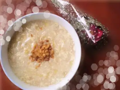 Sweet potato and white fungus porridge