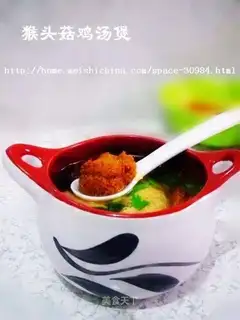 Hericium erinaceus chicken soup pot
