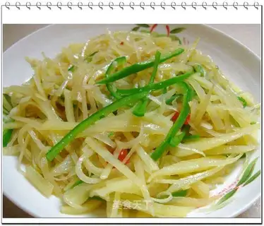 green pepper with potato