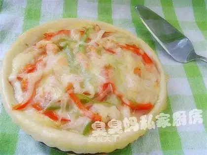 Shrimp pizza