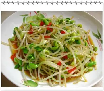 Cold bean sprouts
