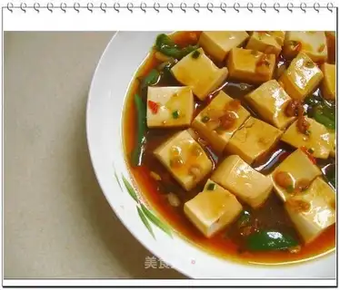 Braised tofu in sauce