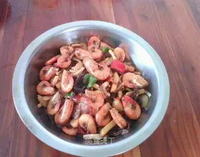 Fried shrimp