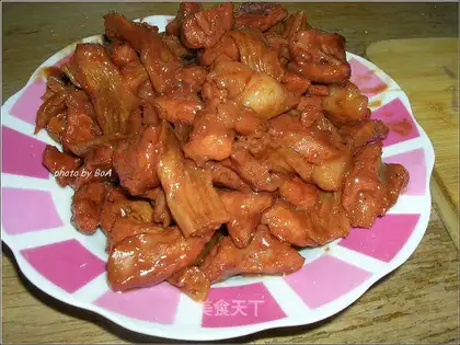 Braised pork with fermented bean curd juice