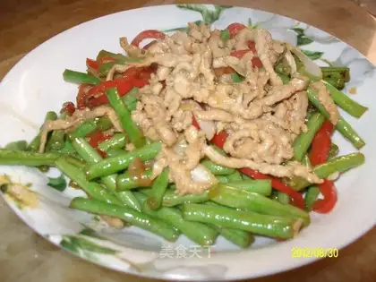 The peppers, the silks, the beans